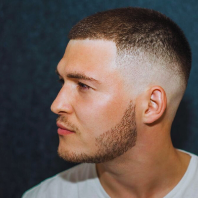 buzz cut fade